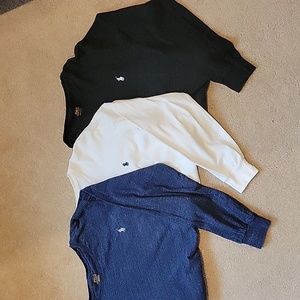 Ralph Lauren Polo Long Sleeve T-shirt Bundle of 3